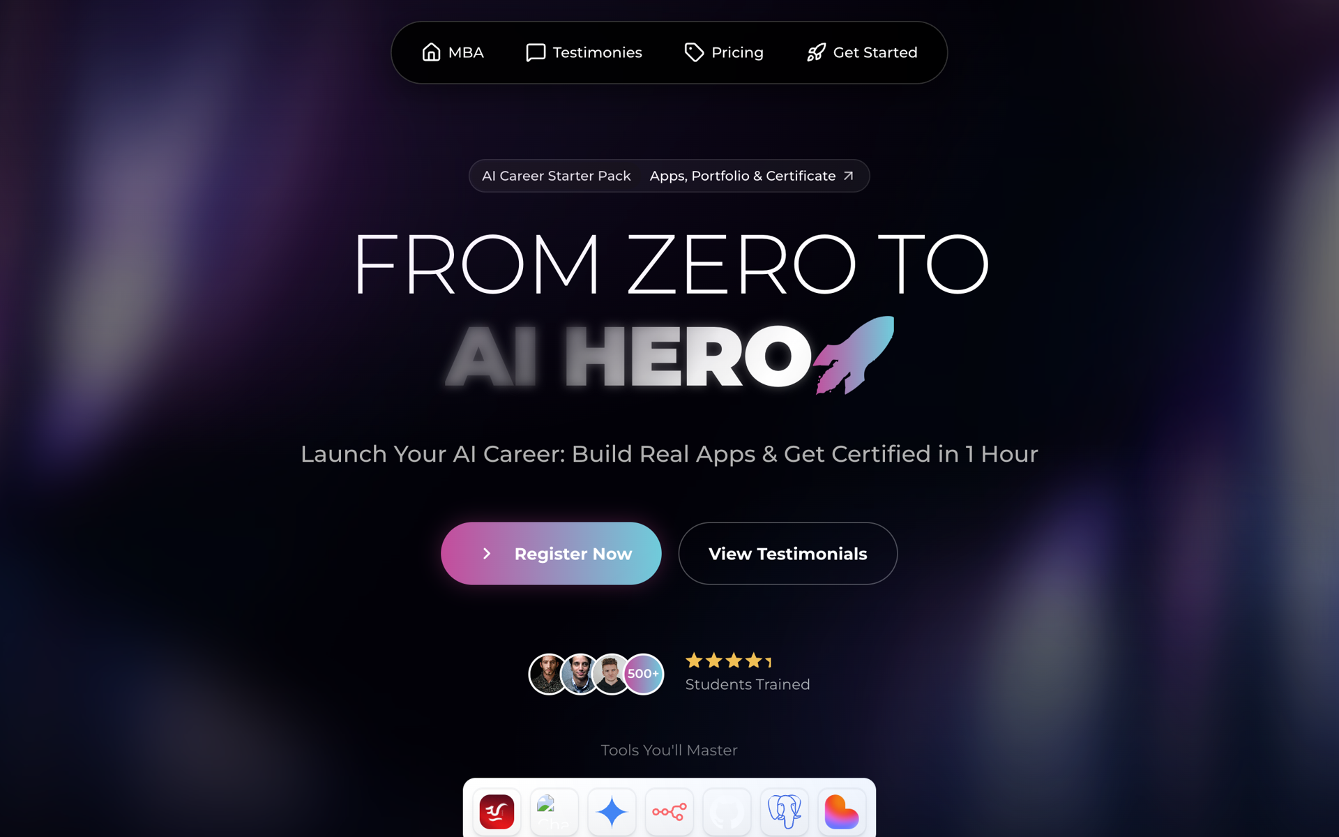 AI Hero Academy hero screenshot