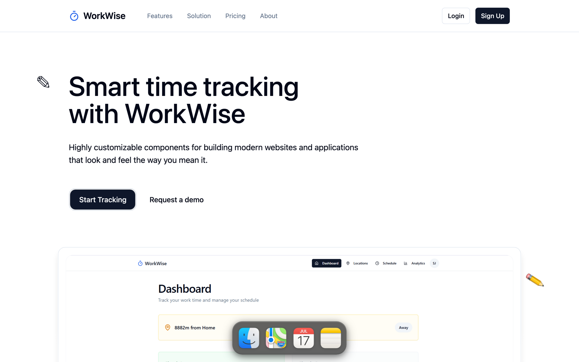 WorkWise Productivity hero screenshot
